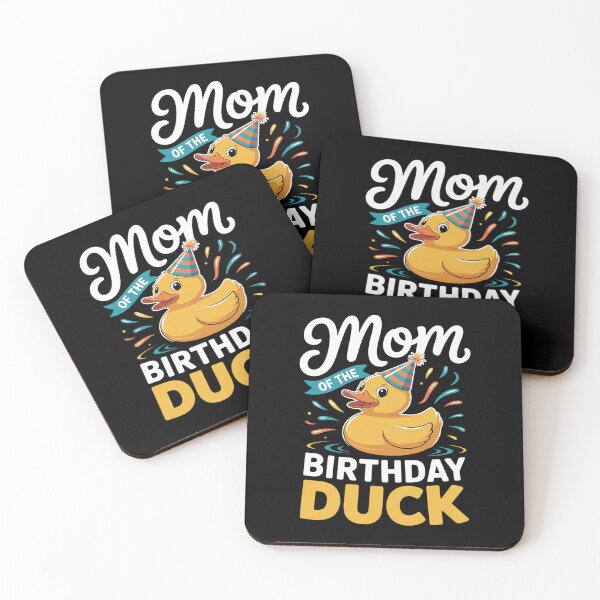 Item preview, Mom Of The Birthday Duck Boy Rubber Duck Bday Family  designed and sold by catsdothingz.