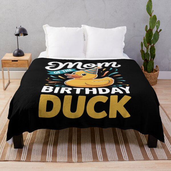 Item preview, Mom Of The Birthday Duck Boy Rubber Duck Bday Family  designed and sold by catsdothingz.