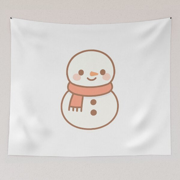 Item preview, Kawaii Snowman designed and sold by Serge-Design.