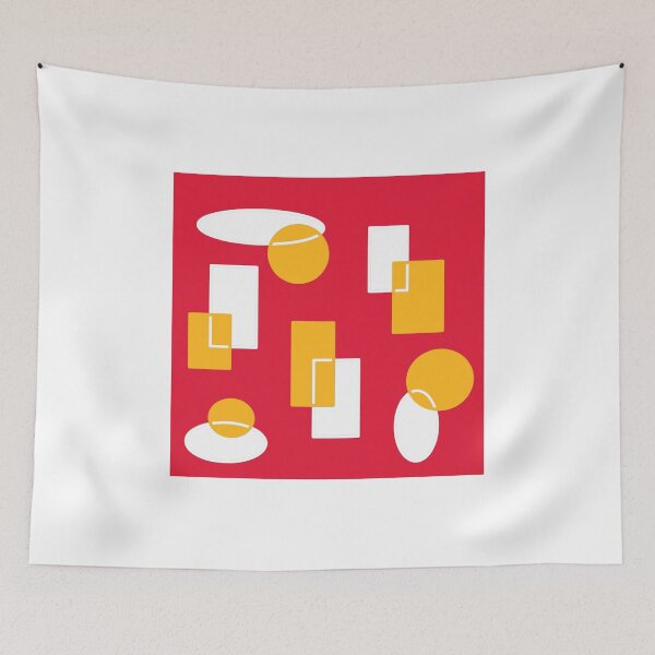 Item preview, Abstract, shapes, ovals and rectangles, EZonThei designed and sold by EZonThei.
