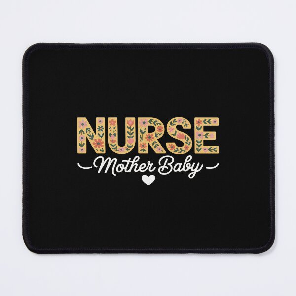Item preview, Wildflower Mother Baby Nurse Mother Baby Crew Floral Nurse designed and sold by catsdothingz.
