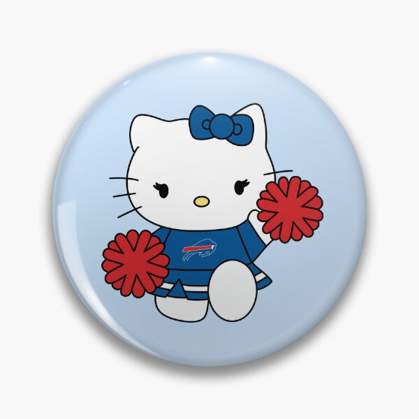 Item preview, Buffalo Bills Hello Kitty Cheerleader designed and sold by Morton Designs.