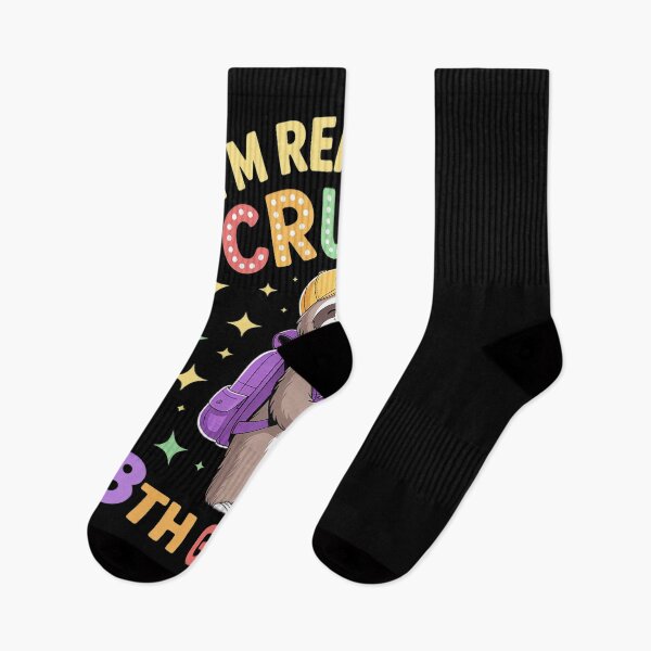 Item preview, I'm Ready To Crush 8th Grade 1st Day Of School Sloth Boys designed and sold by catsdothingz.