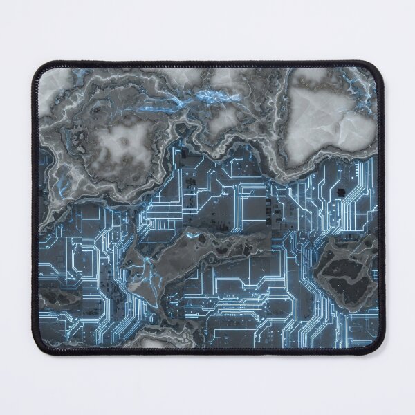 Item preview, Neon Circuit Marble designed and sold by Kaleidoscope Print.
