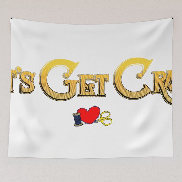 Item preview, Let's Get Crafty! designed and sold by the-grindilkin.