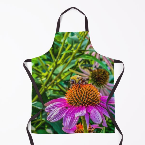 Item preview, Bee on Purple Coneflower Macro designed and sold by aadventures.