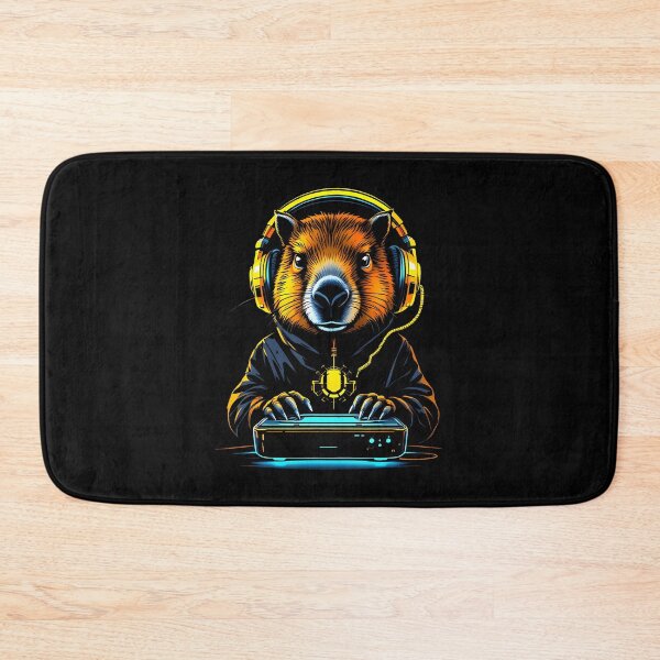 Item preview, Funny Capybara Gamepad Headphones Video Games Gamer designed and sold by AileighKyser.