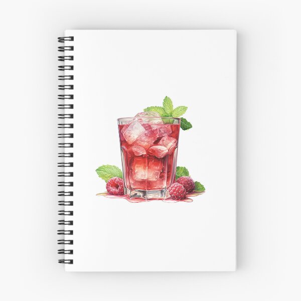 Item preview, "Raspberry Juice | Raspberries Sticker | Sweet Berry Aesthetic Art" designed and sold by Mandayartstudio.