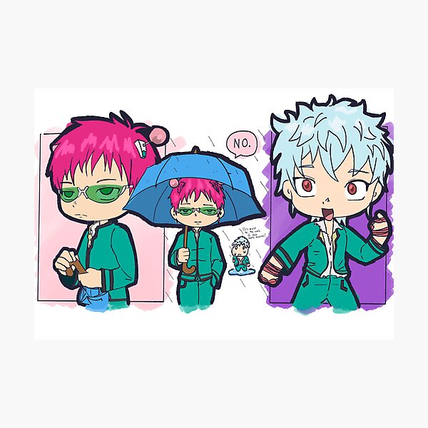 Item preview, Saiki K and Kaido Meme designed and sold by pokkuu.
