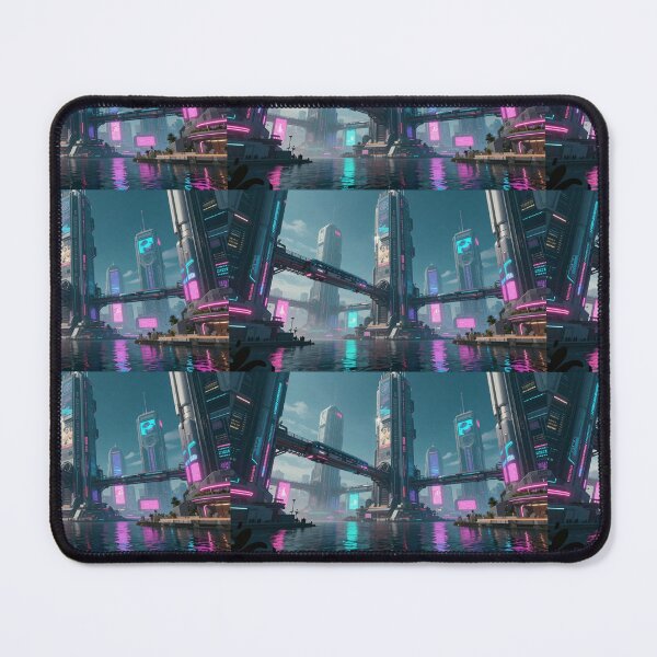 Artikelvorschau, Cyberpunk Stadtlandschaft – Futuristisches Neon‑Design entworfen und verkauft von DigitalStore-.