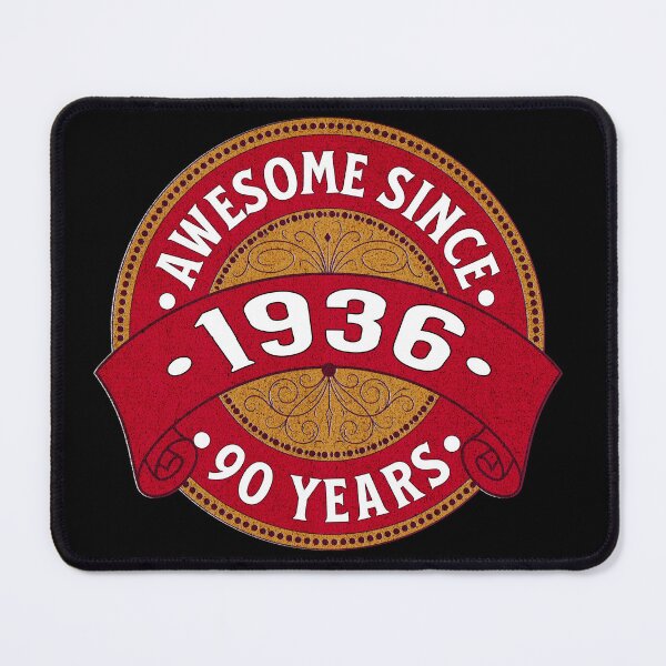 Item preview, Awesome Since 1936, 90th birthday gift designed and sold by Ray's Photos & Art.