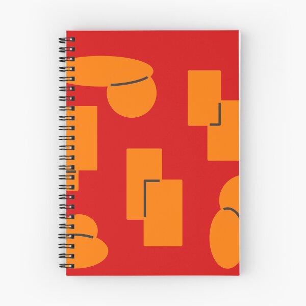 Item preview, Abstract, shapes, ovals and rectangles, Red EZonThei designed and sold by EZonThei.