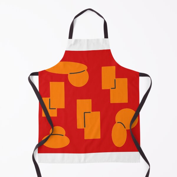 Item preview, Abstract, shapes, ovals and rectangles, Red EZonThei designed and sold by EZonThei.