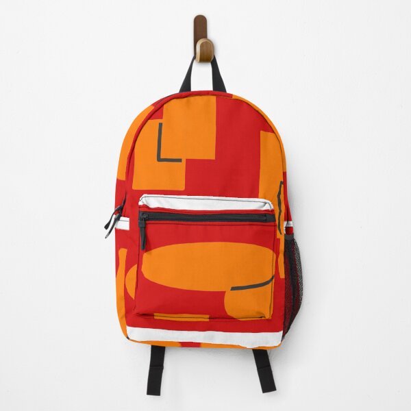 Item preview, Abstract, shapes, ovals and rectangles, Red EZonThei designed and sold by EZonThei.
