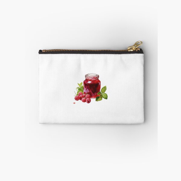 Item preview, "Raspberry Jam | Raspberries Sticker | Sweet Berry Aesthetic Art" designed and sold by Mandayartstudio.