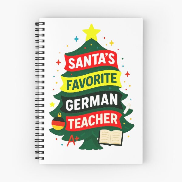 Item preview, Santa’s Favorite ⭐ German Teacher ⭐ – Holiday Classroom Edition designed and sold by WheelieGdArt.