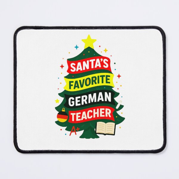 Item preview, Santa’s Favorite ⭐ German Teacher ⭐ – Holiday Classroom Edition designed and sold by WheelieGdArt.