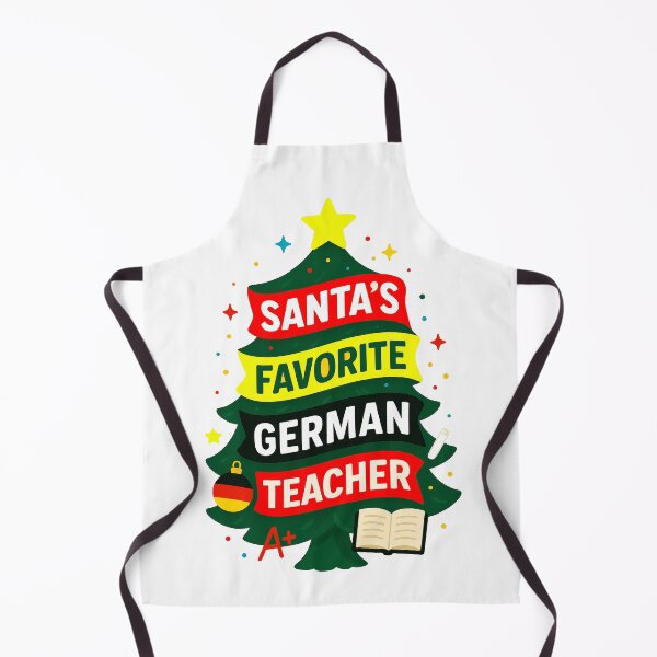 Item preview, Santa’s Favorite ⭐ German Teacher ⭐ – Holiday Classroom Edition designed and sold by WheelieGdArt.