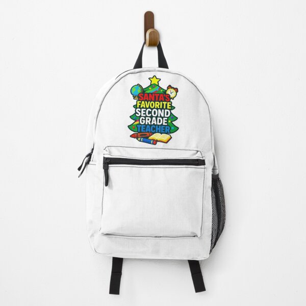 Item preview, Santa’s Favorite ⭐ Second Grade Teacher ⭐ – Holiday Classroom Edition designed and sold by WheelieGdArt.