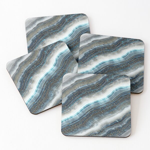 Item preview, Cosmic Circuit Agate designed and sold by Kaleidoscope Print.