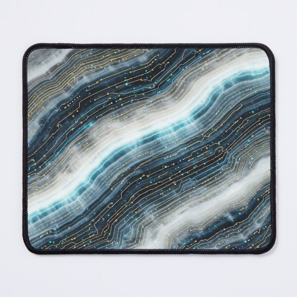 Item preview, Cosmic Circuit Agate designed and sold by Kaleidoscope Print.