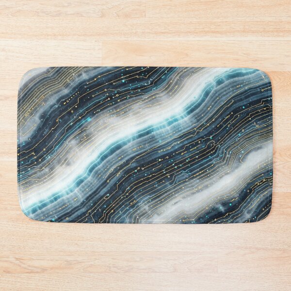 Item preview, Cosmic Circuit Agate designed and sold by Kaleidoscope Print.