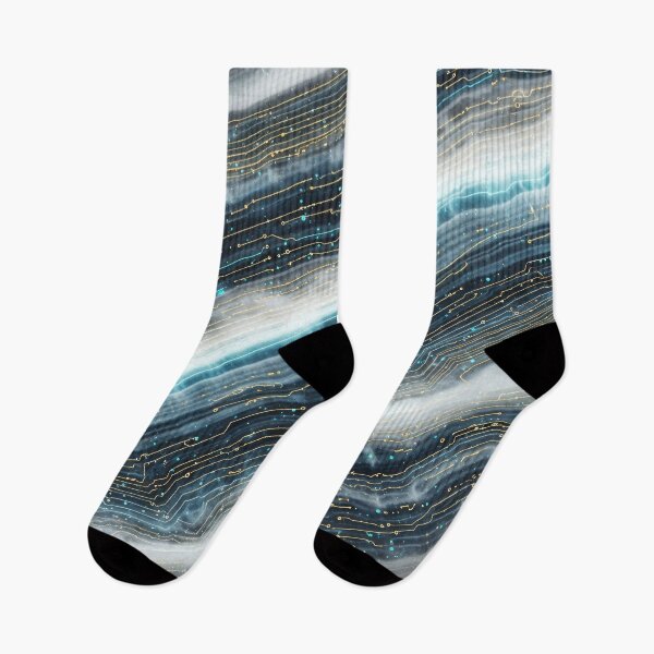 Item preview, Cosmic Circuit Agate designed and sold by Kaleidoscope Print.
