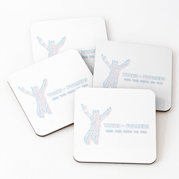 Item preview, Trans-formers - English - Style B - White designed and sold by nostalgiapress.