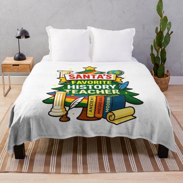 Item preview, Santa’s Favorite ⭐ History Teacher ⭐ – Timelines & Tales Edition designed and sold by WheelieGdArt.