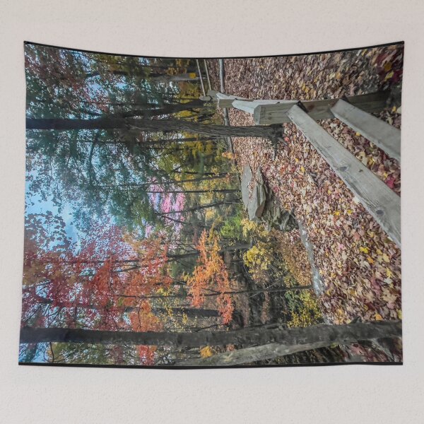 Item preview, Pewit’s Nest Autumn Trail View designed and sold by aadventures.