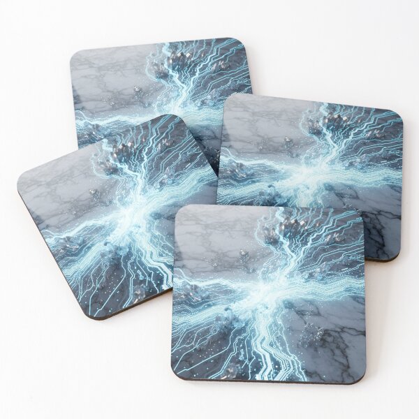 Item preview, Crystal Circuit Burst designed and sold by Kaleidoscope Print.