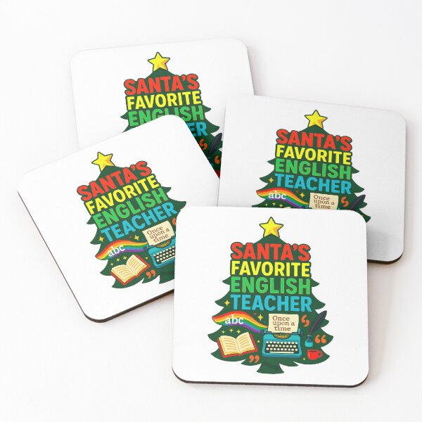 Item preview, Santa’s Favorite ⭐ English Teacher ⭐ – Storytelling Spirit Edition designed and sold by WheelieGdArt.