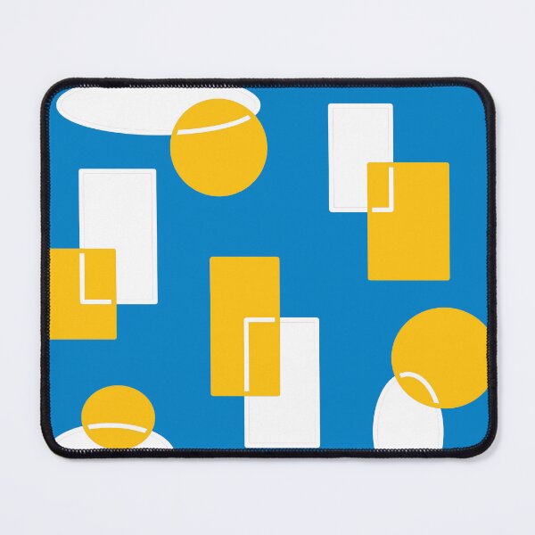 Item preview, Abstract, shapes, ovals and rectangles, Powder Blue EZonThei designed and sold by EZonThei.