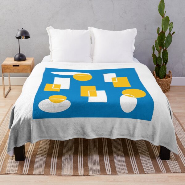 Item preview, Abstract, shapes, ovals and rectangles, Powder Blue EZonThei designed and sold by EZonThei.
