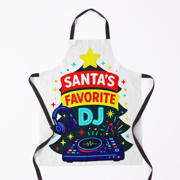 Item preview, Santa’s Favorite ⭐ DJ ⭐ – EDM Holiday Edition designed and sold by WheelieGdArt.