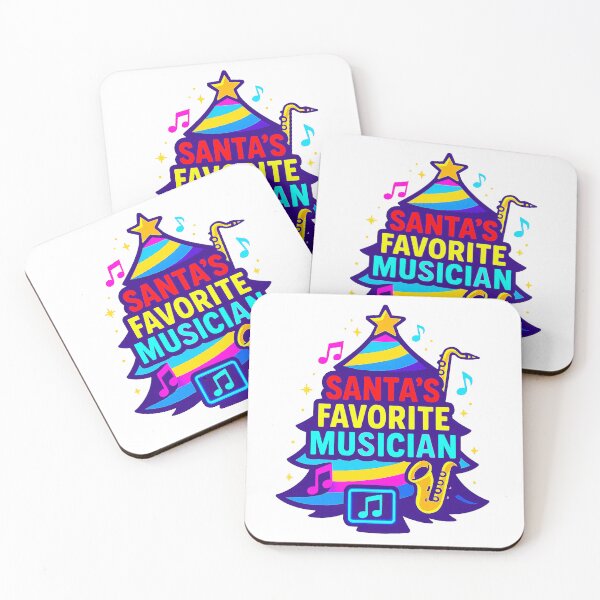 Item preview, Santa’s Favorite ⭐ Musician ⭐ – Jazz Brights Edition designed and sold by WheelieGdArt.