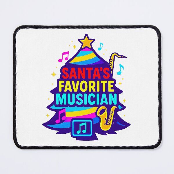 Item preview, Santa’s Favorite ⭐ Musician ⭐ – Jazz Brights Edition designed and sold by WheelieGdArt.