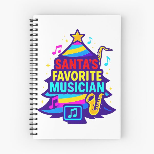 Item preview, Santa’s Favorite ⭐ Musician ⭐ – Jazz Brights Edition designed and sold by WheelieGdArt.