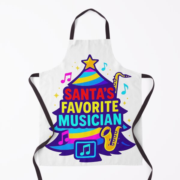 Item preview, Santa’s Favorite ⭐ Musician ⭐ – Jazz Brights Edition designed and sold by WheelieGdArt.