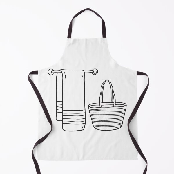 Item preview, A towel hanging near a beach bag designed and sold by rasagamastore.