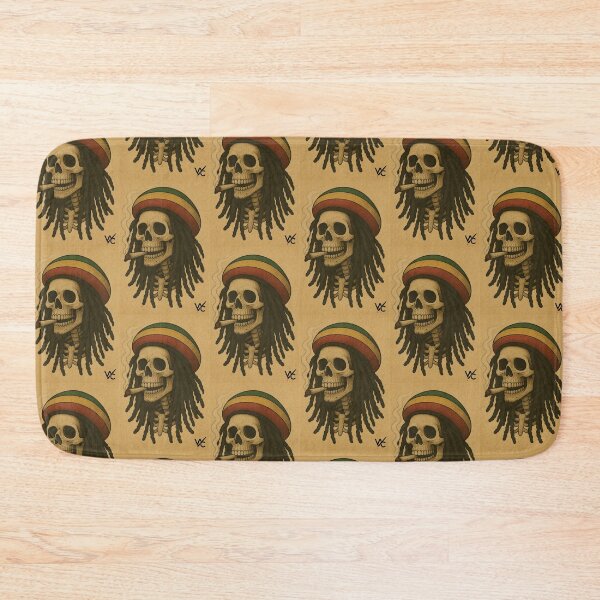 Item preview, Rasta Skull designed and sold by Wildched Artistry.