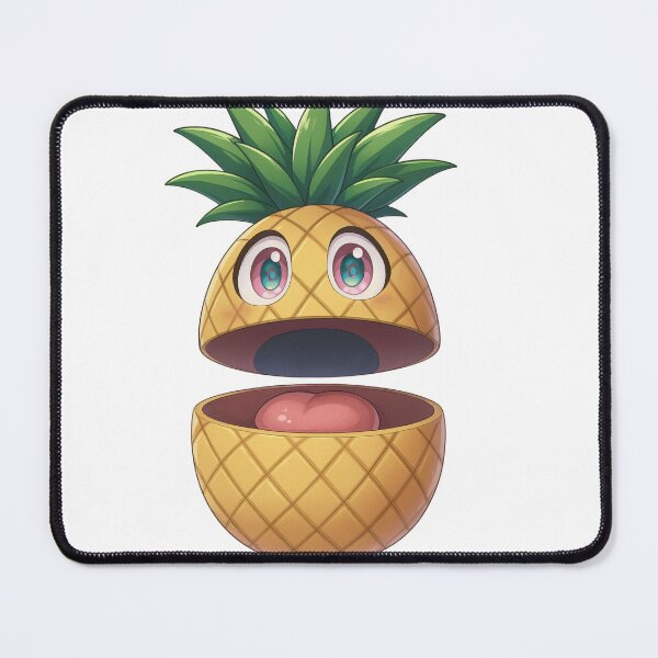 Item preview, Colorful Emotive Pineapple designed and sold by Two-faced Trinkets Co..