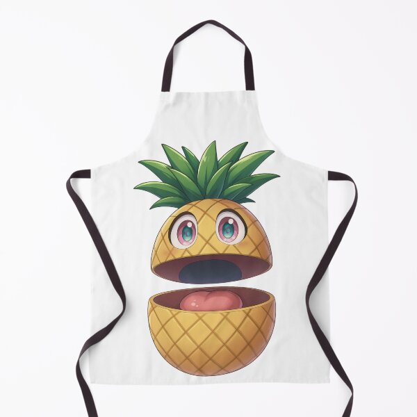 Item preview, Colorful Emotive Pineapple designed and sold by Two-faced Trinkets Co..