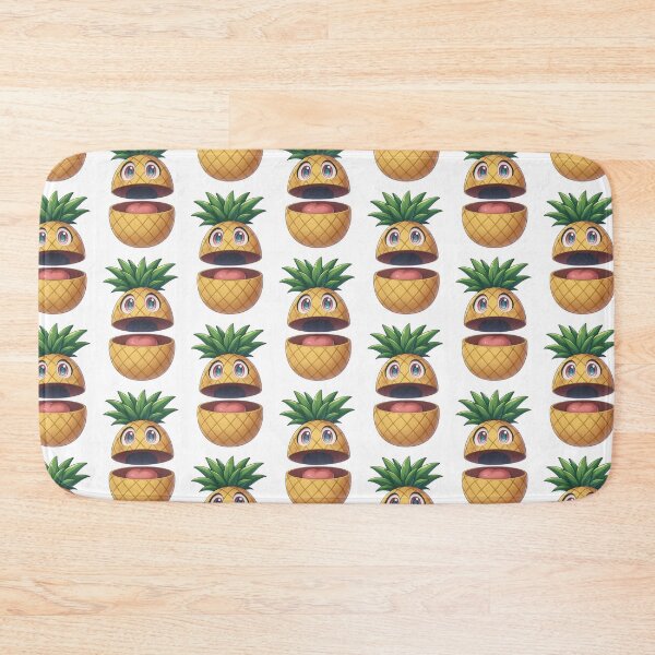 Item preview, Colorful Emotive Pineapple designed and sold by Two-faced Trinkets Co..
