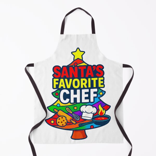 Item preview, Santa’s Favorite ⭐ Chef ⭐ Culinary Fusion Style – STIR IT UP WITH PRIDE designed and sold by WheelieGdArt.
