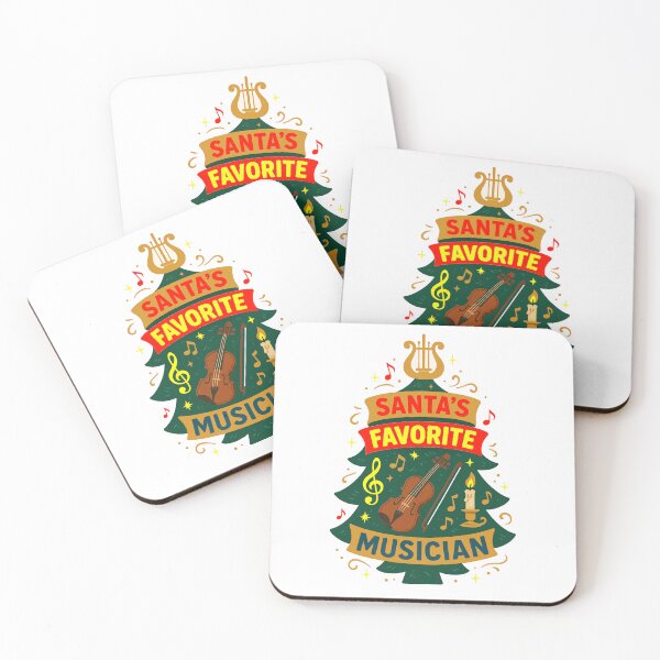Item preview, Santa’s Favorite ⭐ Musician ⭐ Classical Style – FA LA LA WITH FLAIR designed and sold by WheelieGdArt.