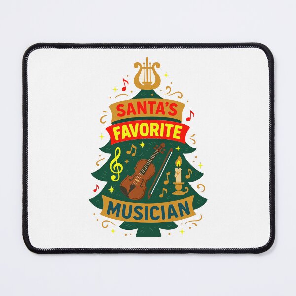 Item preview, Santa’s Favorite ⭐ Musician ⭐ Classical Style – FA LA LA WITH FLAIR designed and sold by WheelieGdArt.
