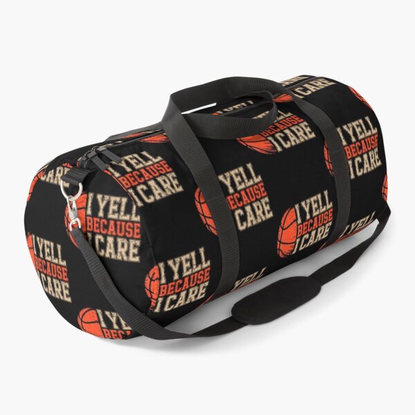Item preview, Yell Because I Care Basketball Player Dad Basketball Fans designed and sold by SarahLorri.