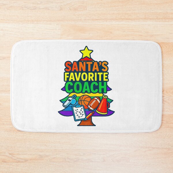 Item preview, Santa’s Favorite ⭐ Coach ⭐ Sports Strategy Style – WHISTLES, PLAYS & SLAY designed and sold by WheelieGdArt.