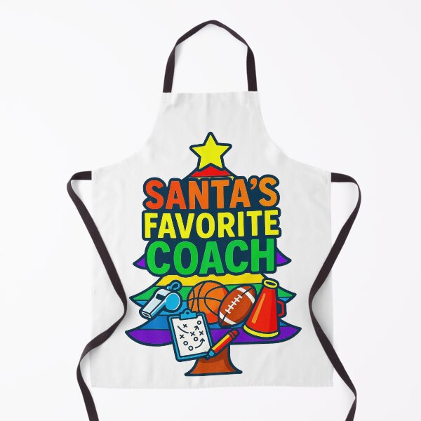 Item preview, Santa’s Favorite ⭐ Coach ⭐ Sports Strategy Style – WHISTLES, PLAYS & SLAY designed and sold by WheelieGdArt.